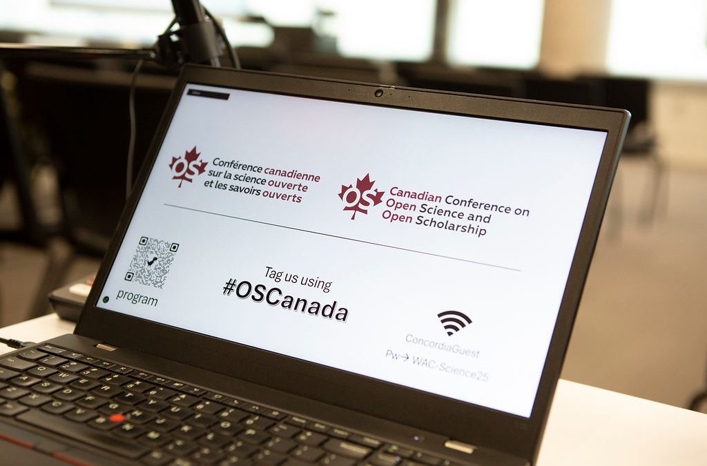 Recap of the 1st Canadian Conference on Open Science and Open Scholarship